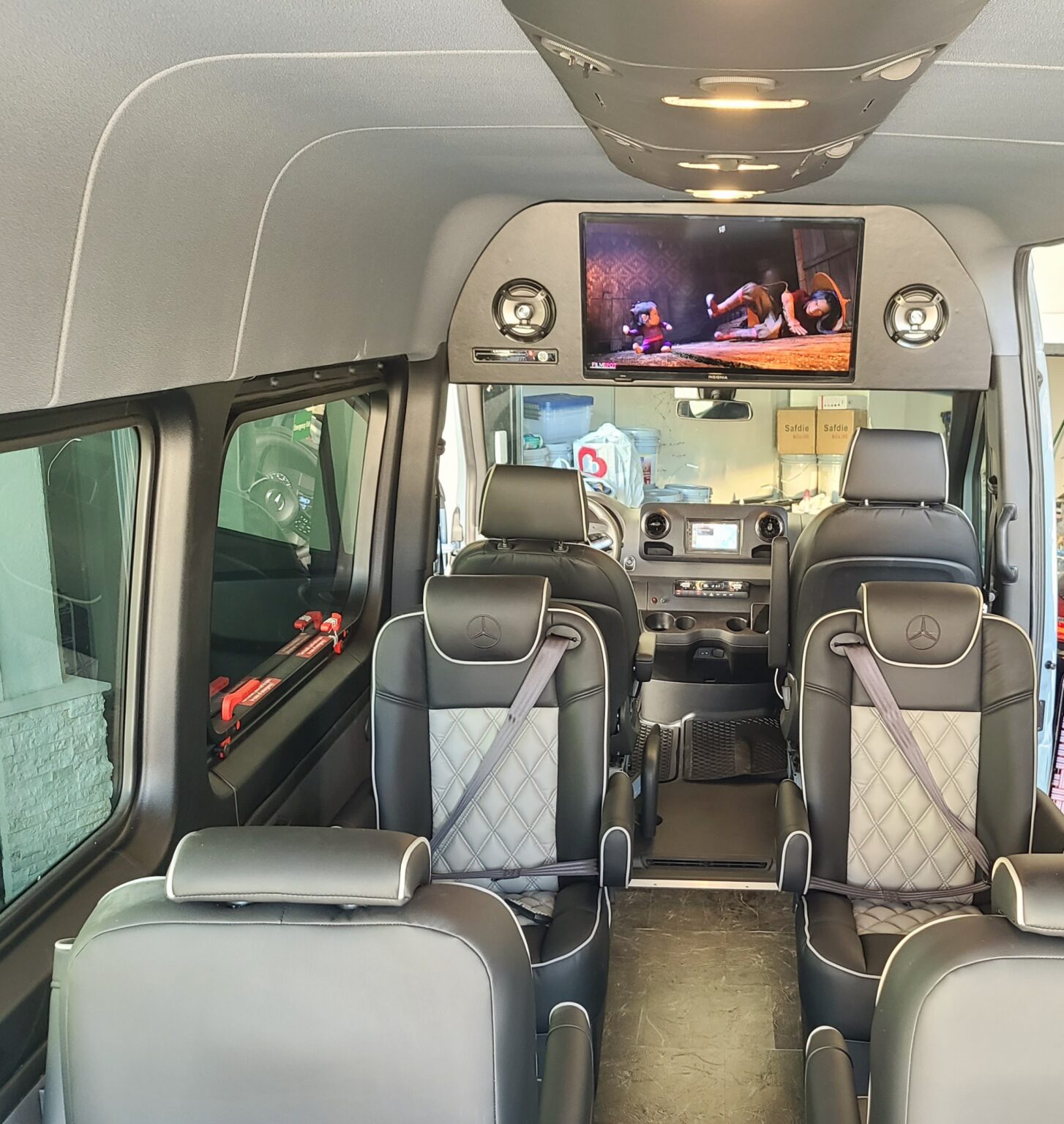 Rent Custom Executive Sprinter Van C002 - Luxedvans