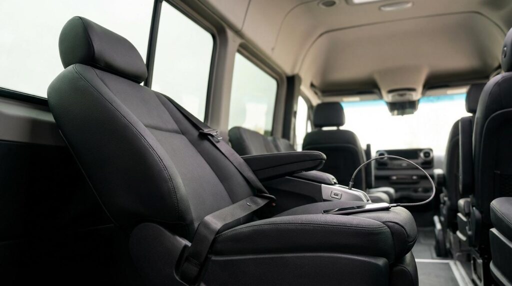 sports team van rental